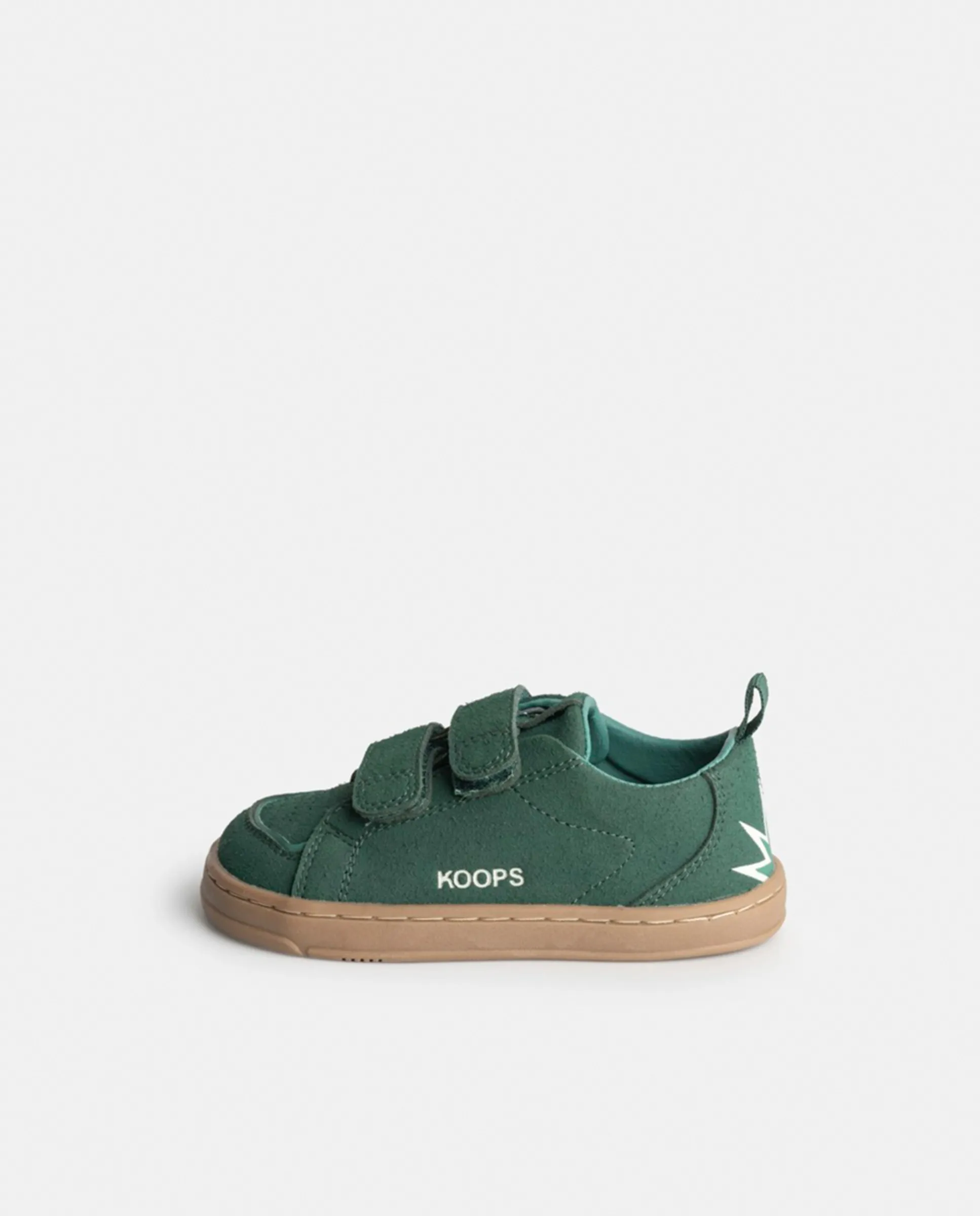 

Кроссовки для мальчика/девочки из микрофибры с плоской подошвой без перепада KOOPS, темно-зеленый