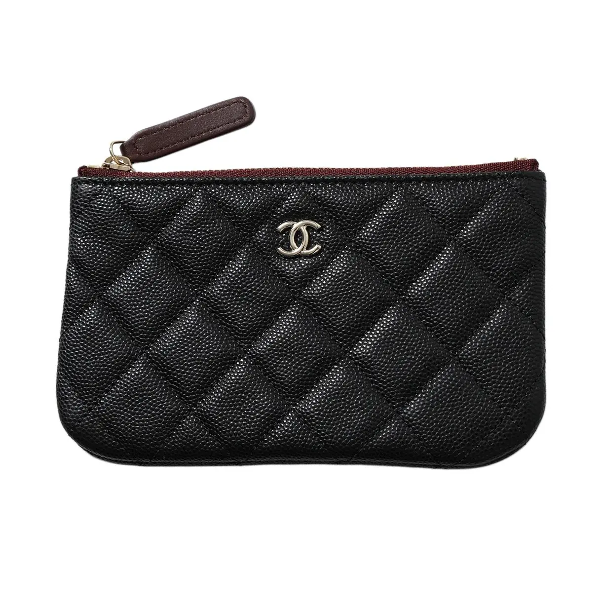 

CHANEL Классический миниатюрный кошелёк на молнии