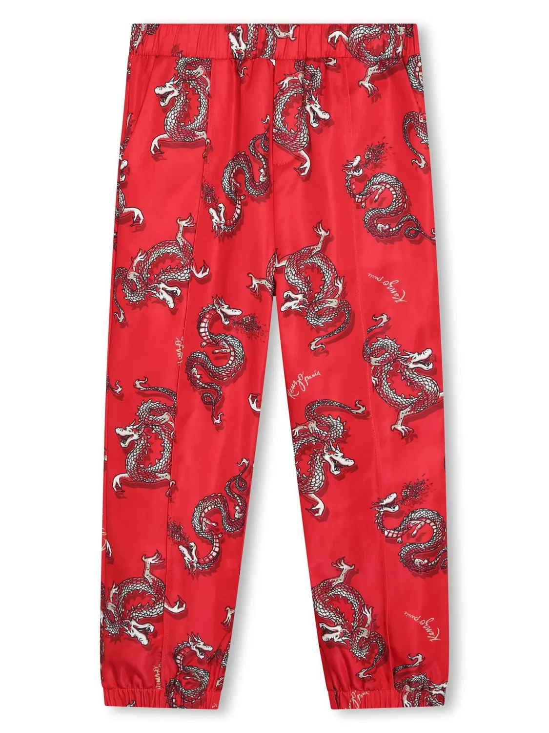 Прямые брюки с принтом Kenzo Kids