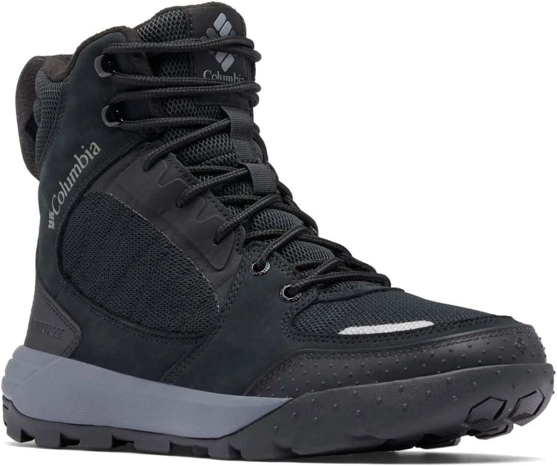 Мужские зимние ботинки Columbia Portlander Boot Omni-Heat Infinity, Black Ti Grey Steel