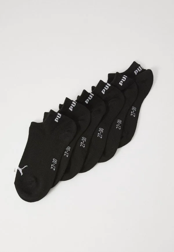 Носки для кроссовок унисекс, 6 пар. Puma, Black