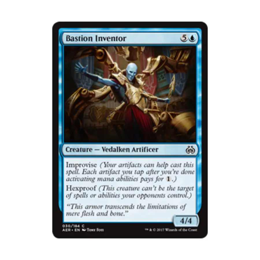 

CCG Бастионный изобретатель (клавиша C), MTG - Aether Revolt
