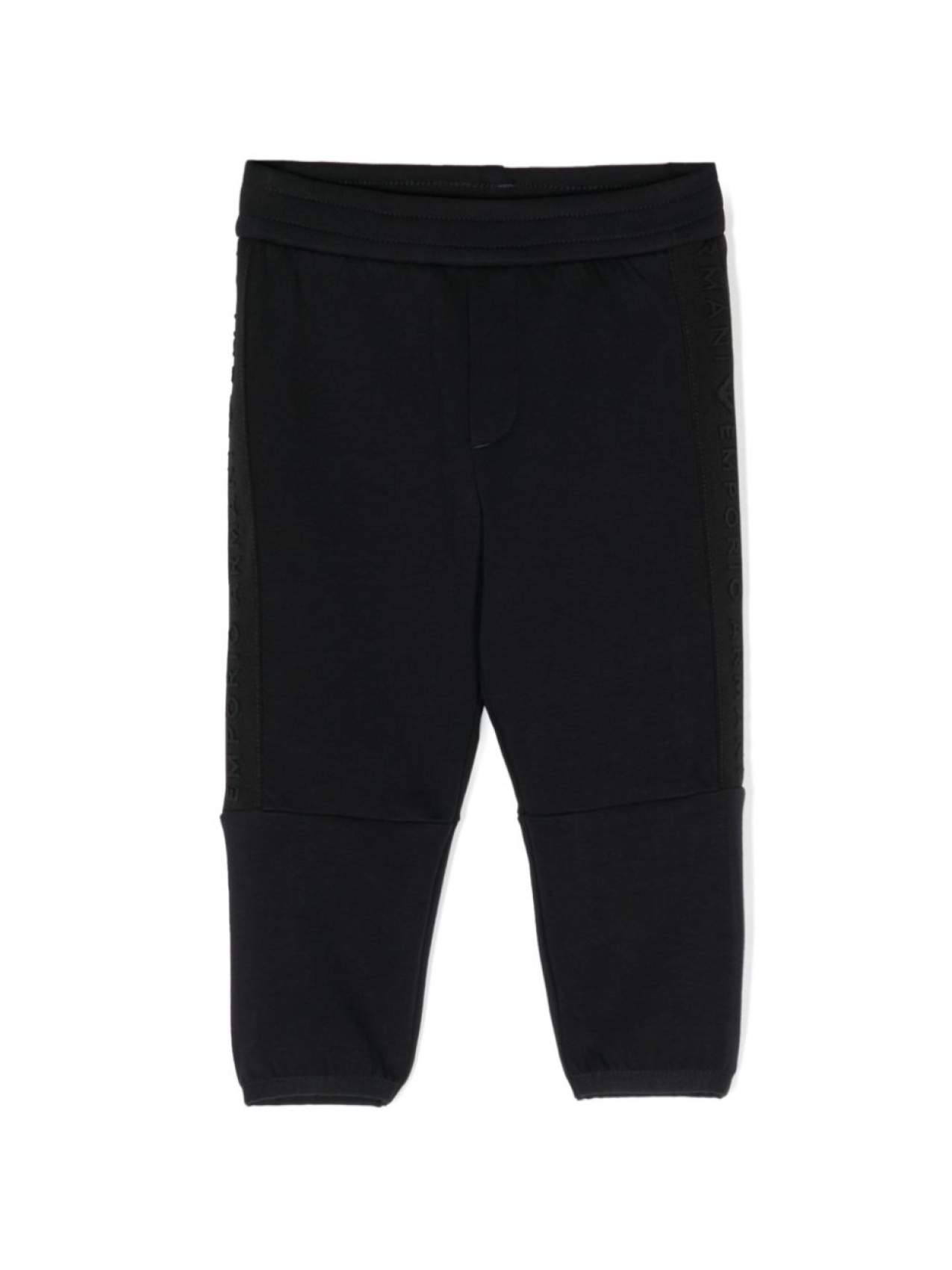 

Emporio Armani Kids легинсы прямого кроя, черный