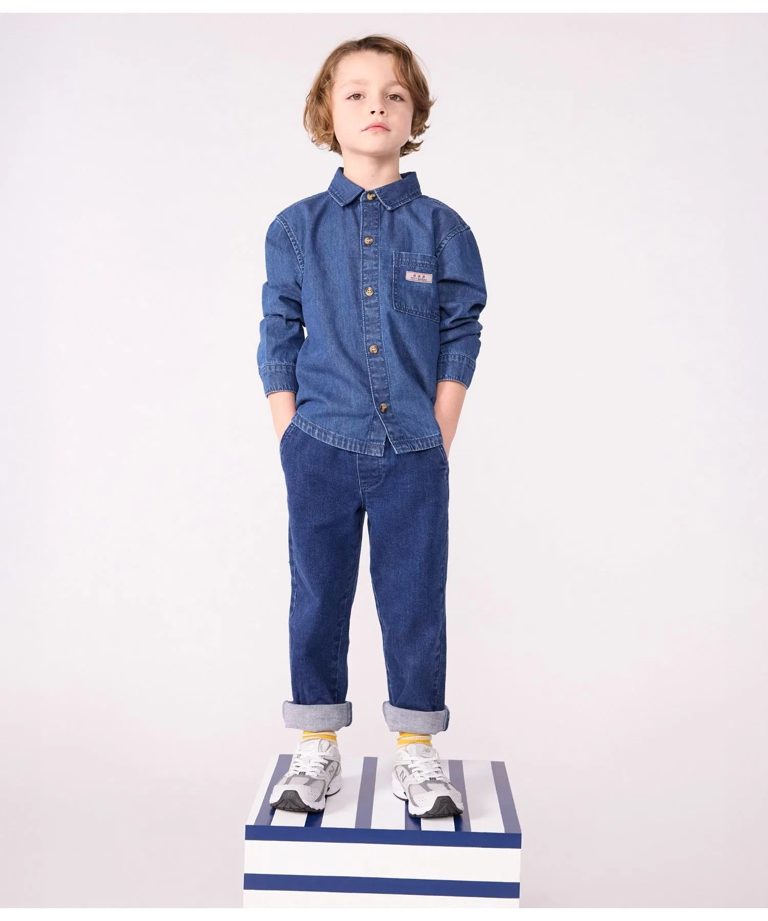 Детская рубашка PETIT BATEAU — фото 2