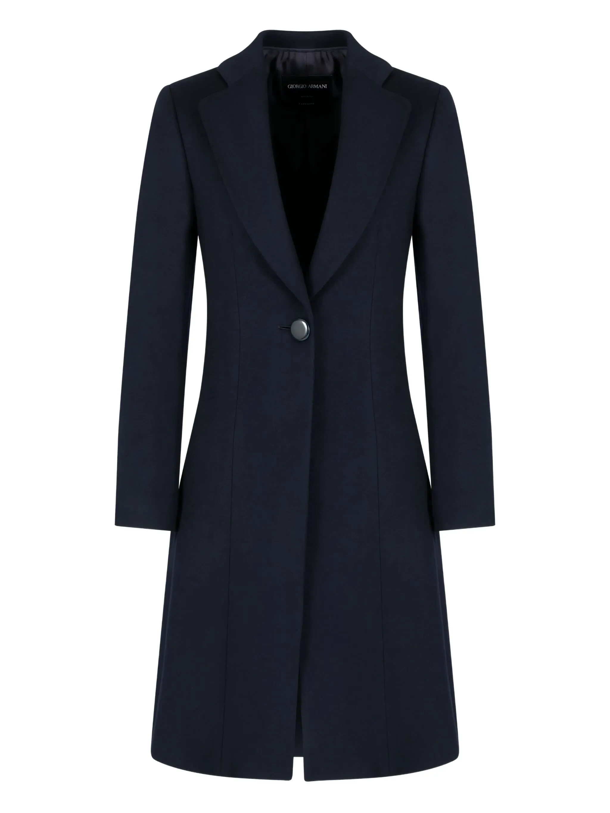 

Пальто на пуговицах Giorgio Armani, синий