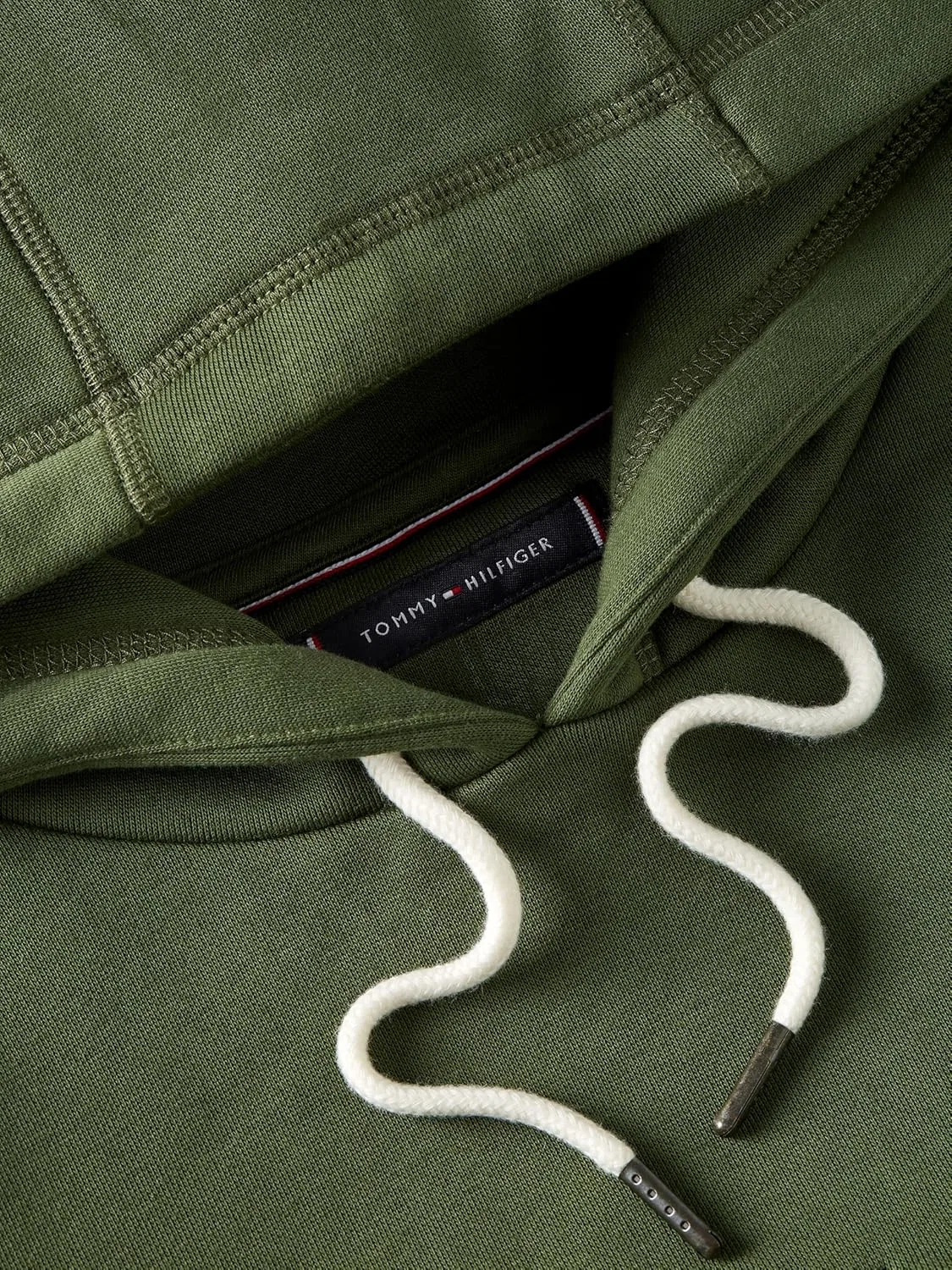 Худи мужское с вышитым логотипом Tommy Hilfiger, Mountain Pine — фото 3