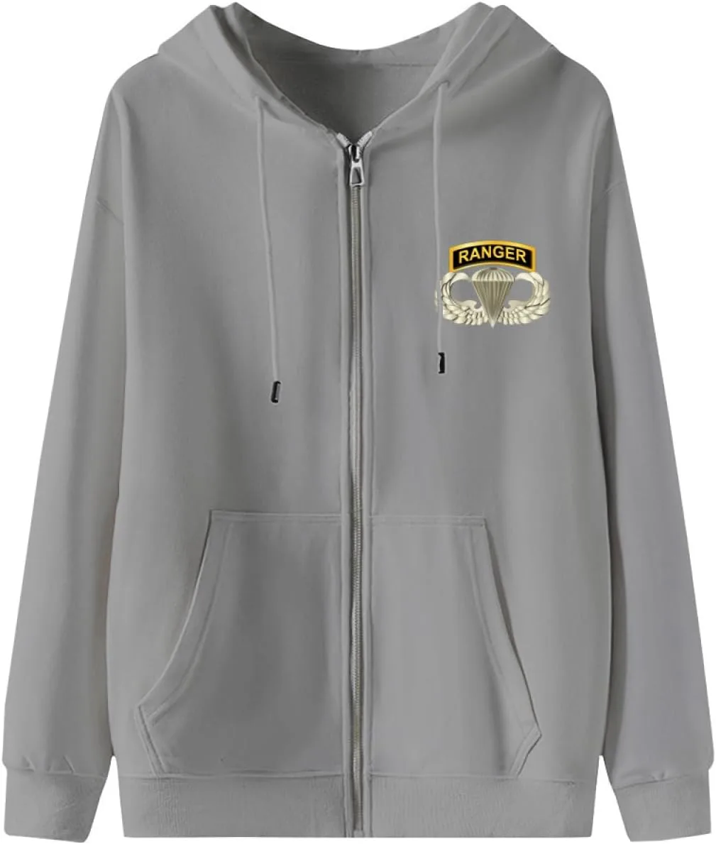 

Airborne Badge Ranger худи на молнии с длинным рукавом ITPHOYS