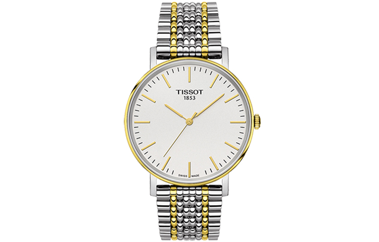 

TISSOT Часы Men's Charm Time Series Watch, White Dial