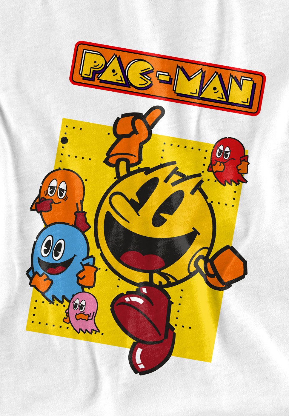 

Футболка с принтом PACMAN CLASSIC Cotton Soul, белый