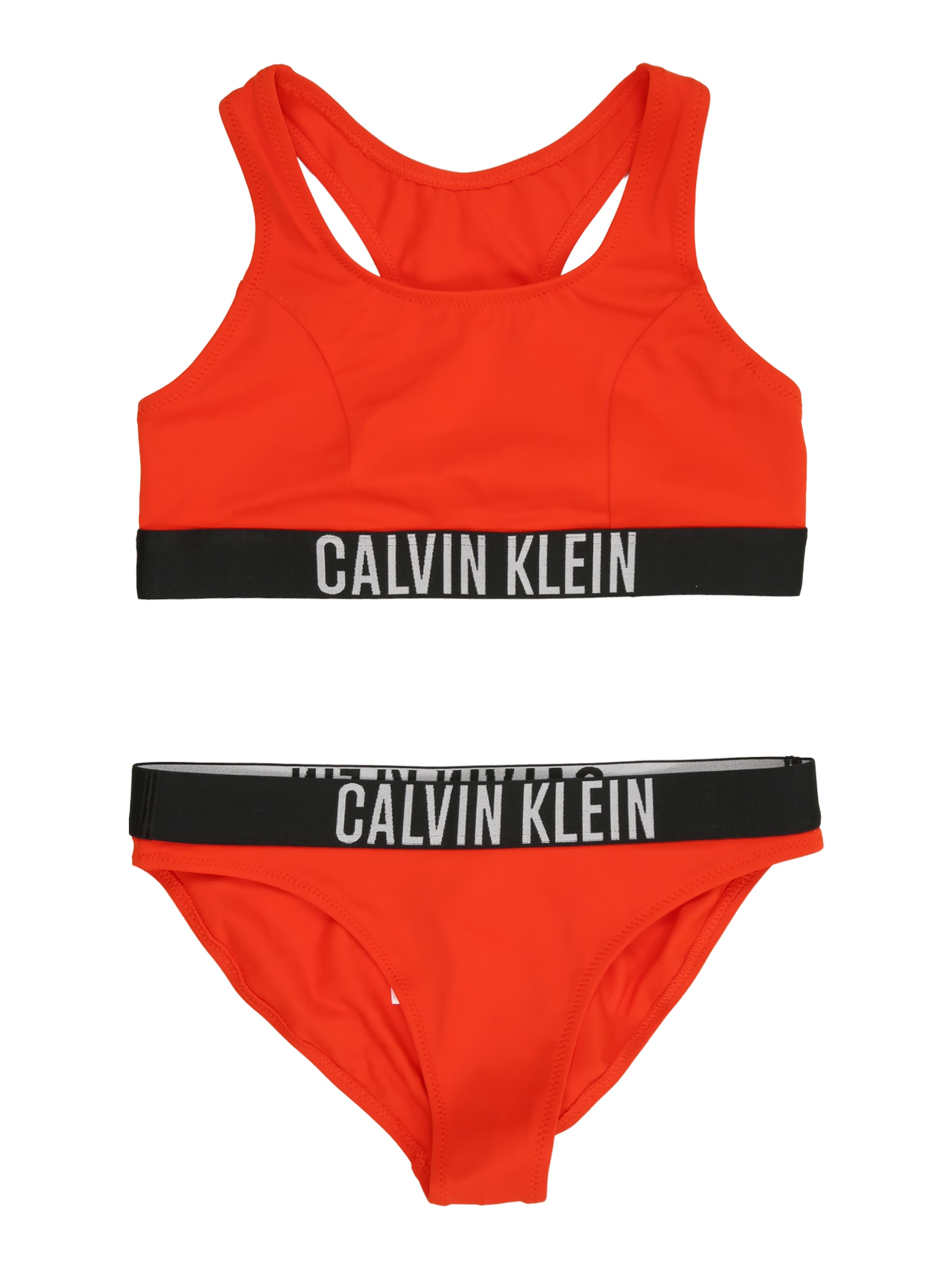 

Calvin Klein Swimwear Бралетте бикини в оранжево-красном цвете