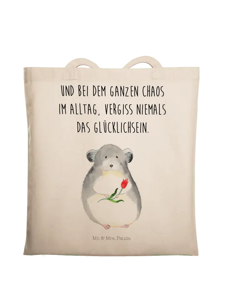 

Сумка для переноски Mr & Mrs Panda Chinchilla Blume, кремовый