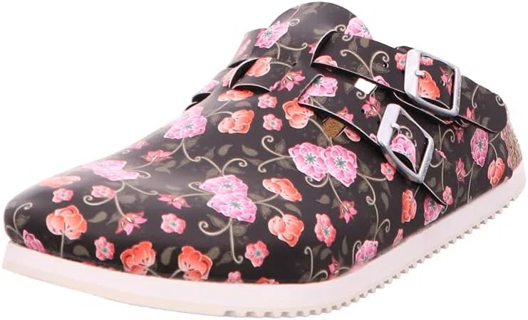 Женские сабо BIRKENSTOCK Kay SL с мягкой стелькой, рабочая обувь, Black