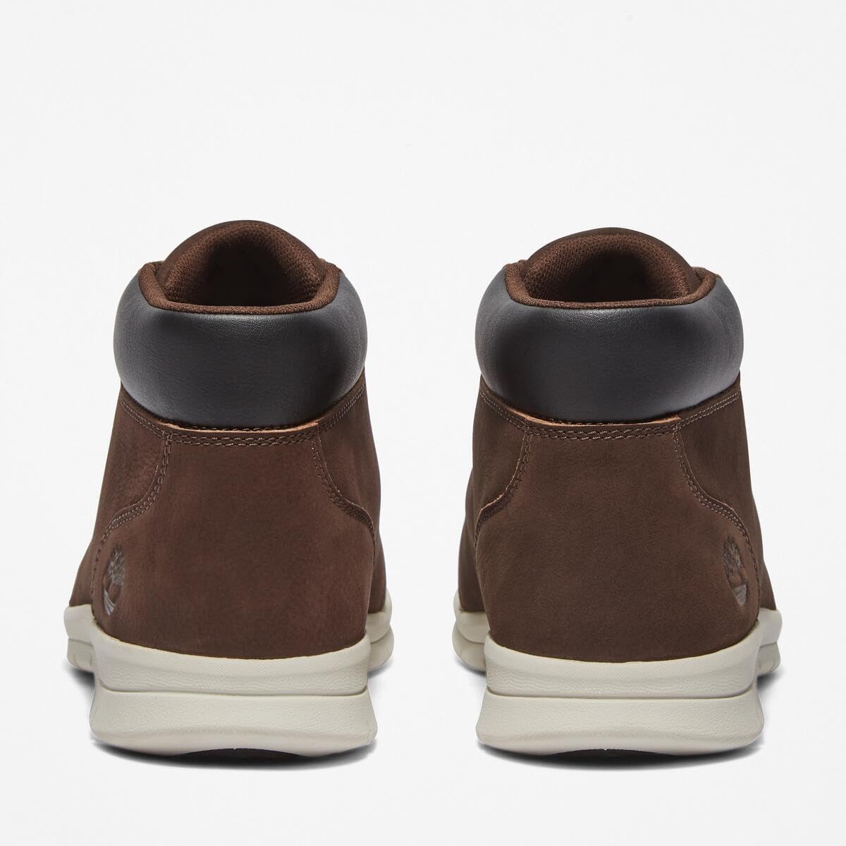 Timberland мужские Graydon Chukka базовые модные ботинки, Dark Brown Nubuck — фото 4