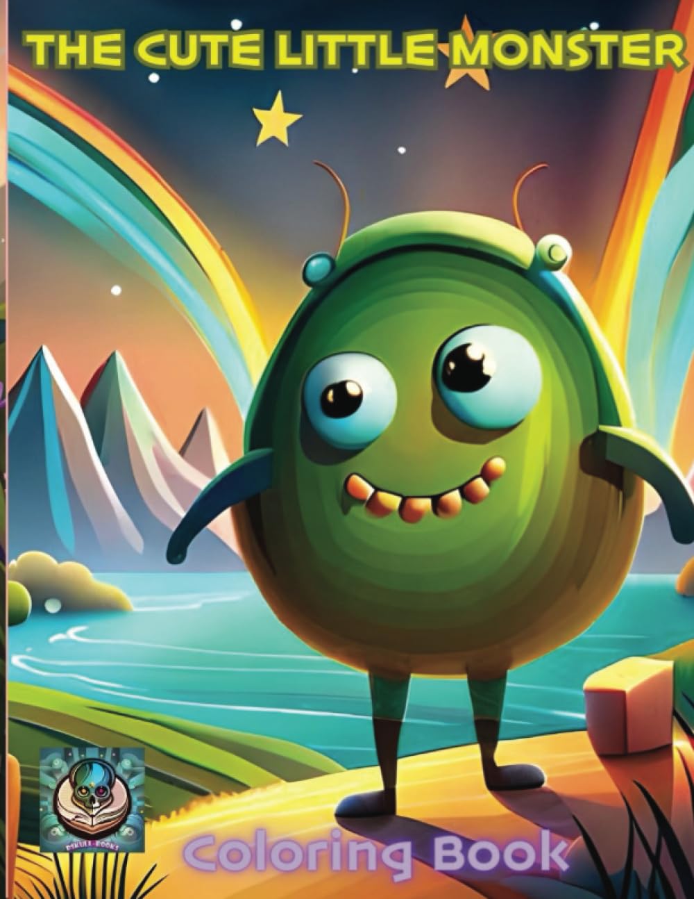 

The cute little monster vol.1: Coloring Book (Independently published)
