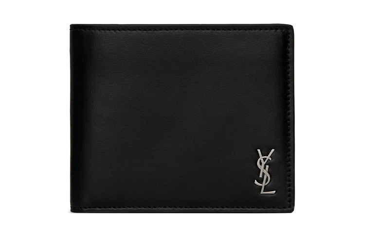 

SAINT LAURENT Миниатюрный кошелек с монограммой в стиле Ист-Вест