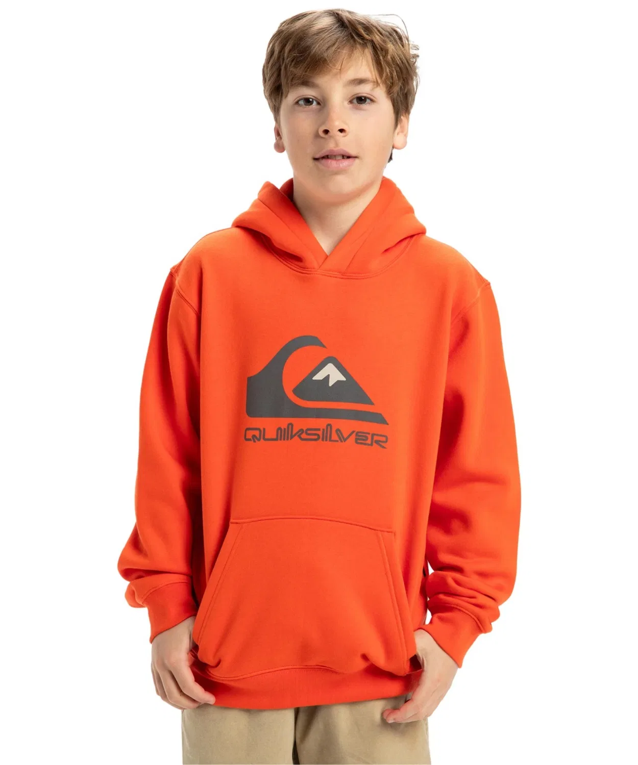 Худи Quiksilver BIG LOGO HOODIE YOUTH оранжевый