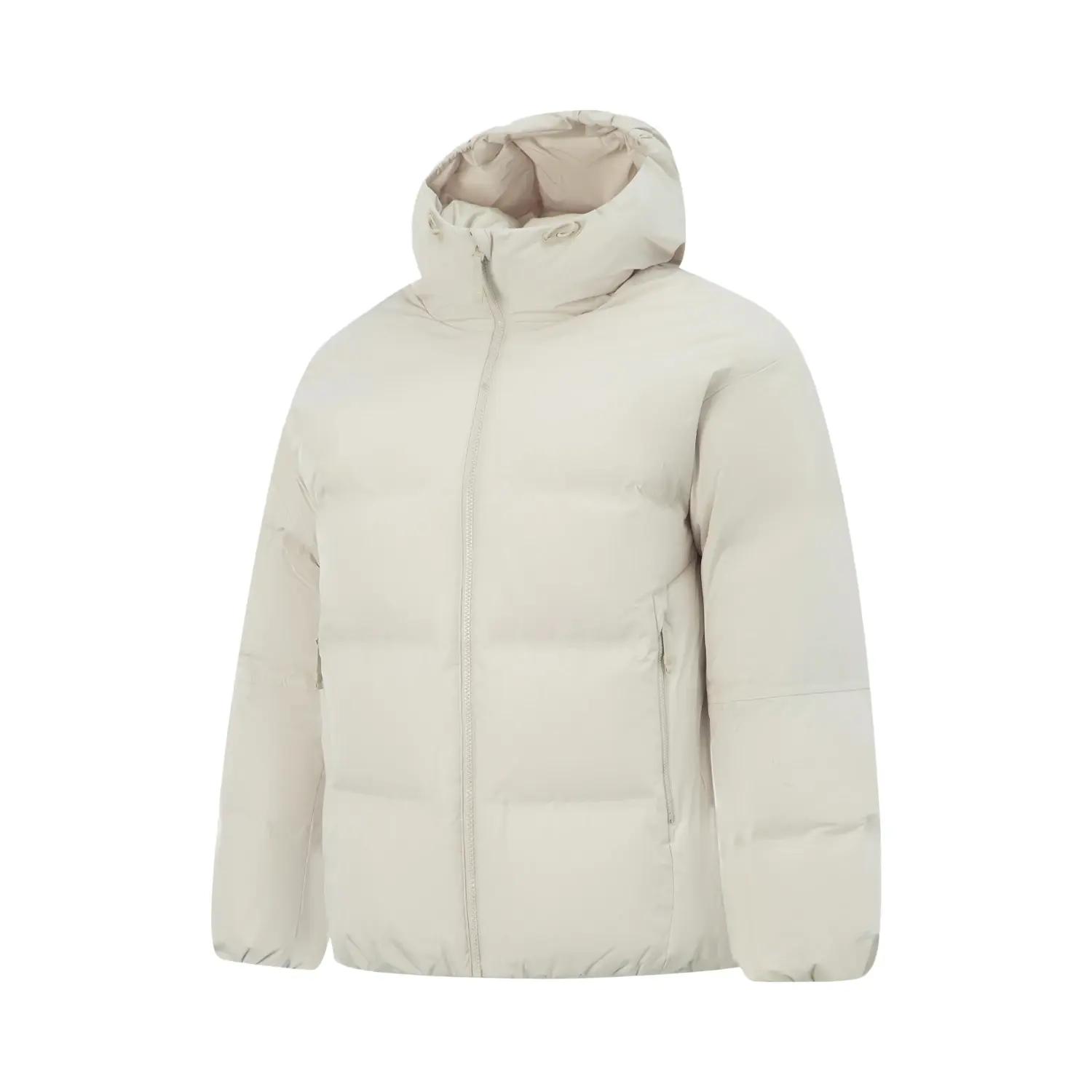 

LINING Белая утепленная куртка унисекс для улицы, Gravel White Gray