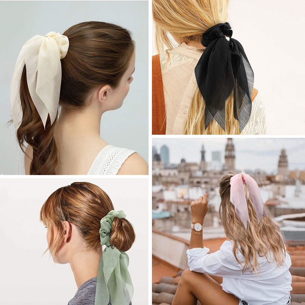 Резинка для волос vina scrunchie Soho, rosa, количество 1 шт. — фото 3