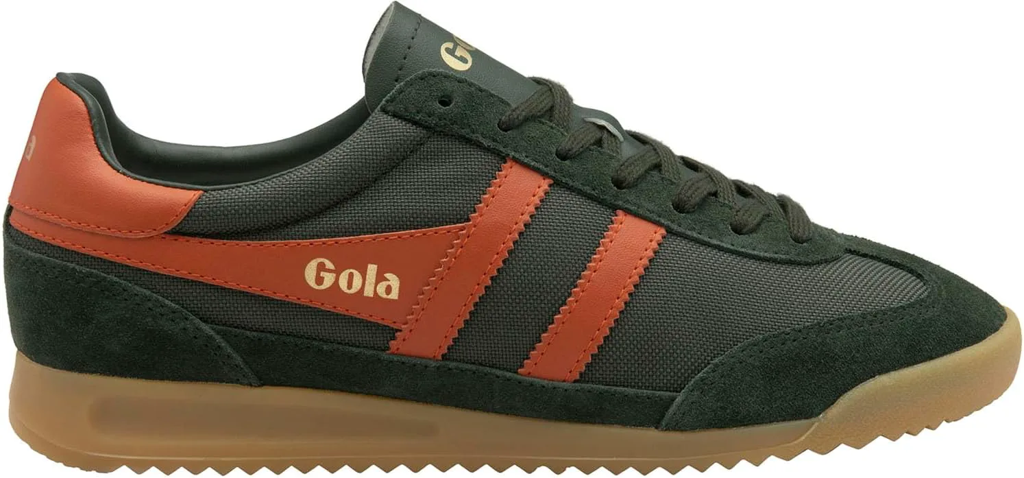 Кроссовки Gola Mens Tornado, темно-хаки/оранжевый
