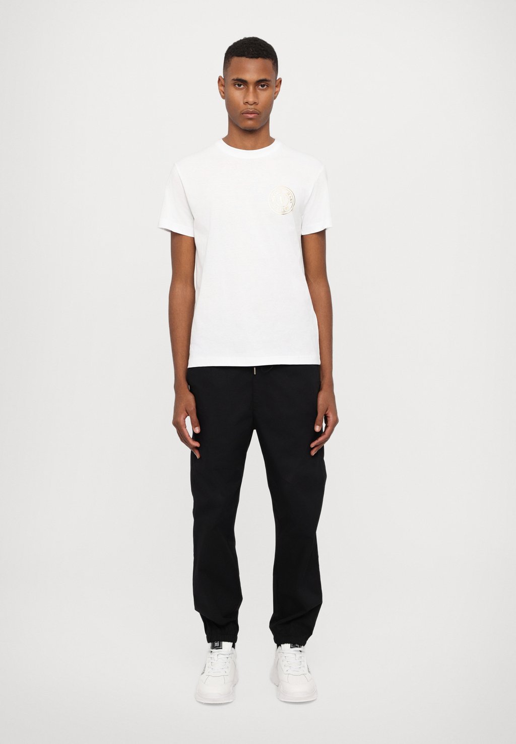 

Футболка с принтом Versace Jeans Couture, белый