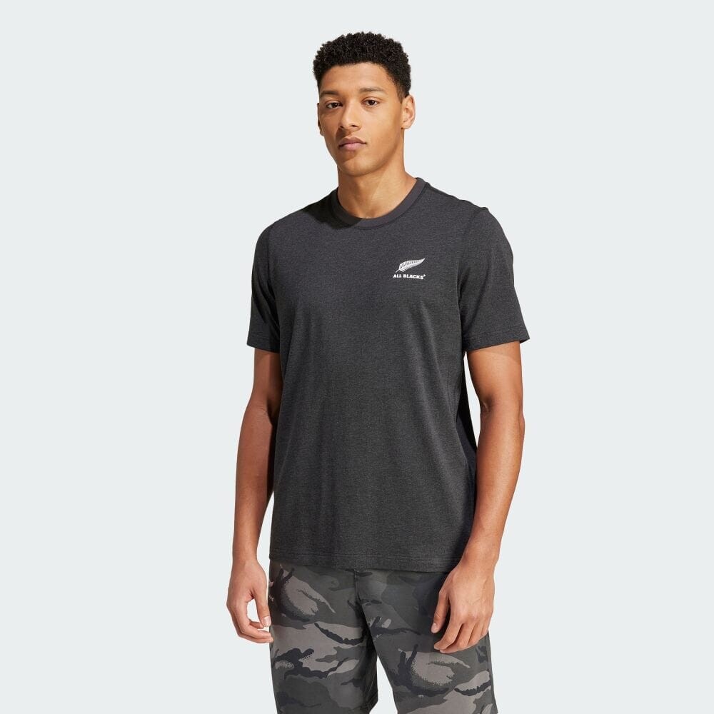 

Футболка Adidas All Blacks Melange Short Sleeve T-Shirt, цвет Black Melange