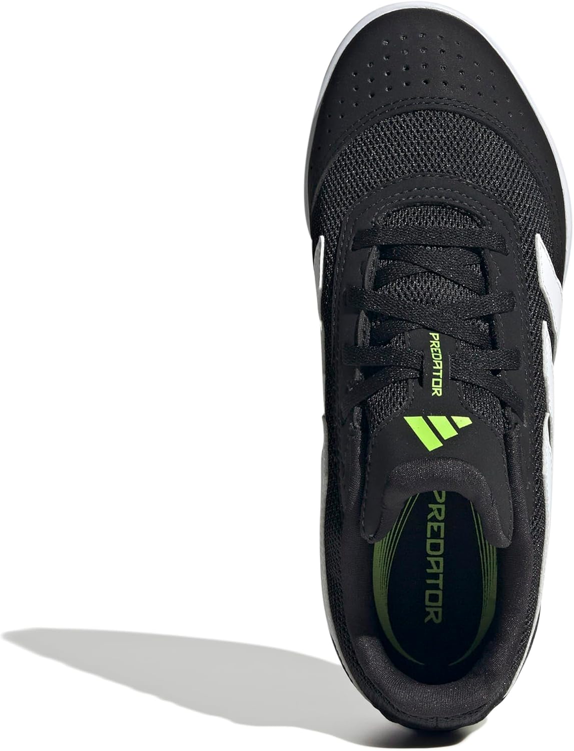 Детские кроссовки Adidas Club Predator Indoor (унисекс), белый/черный — фото 2