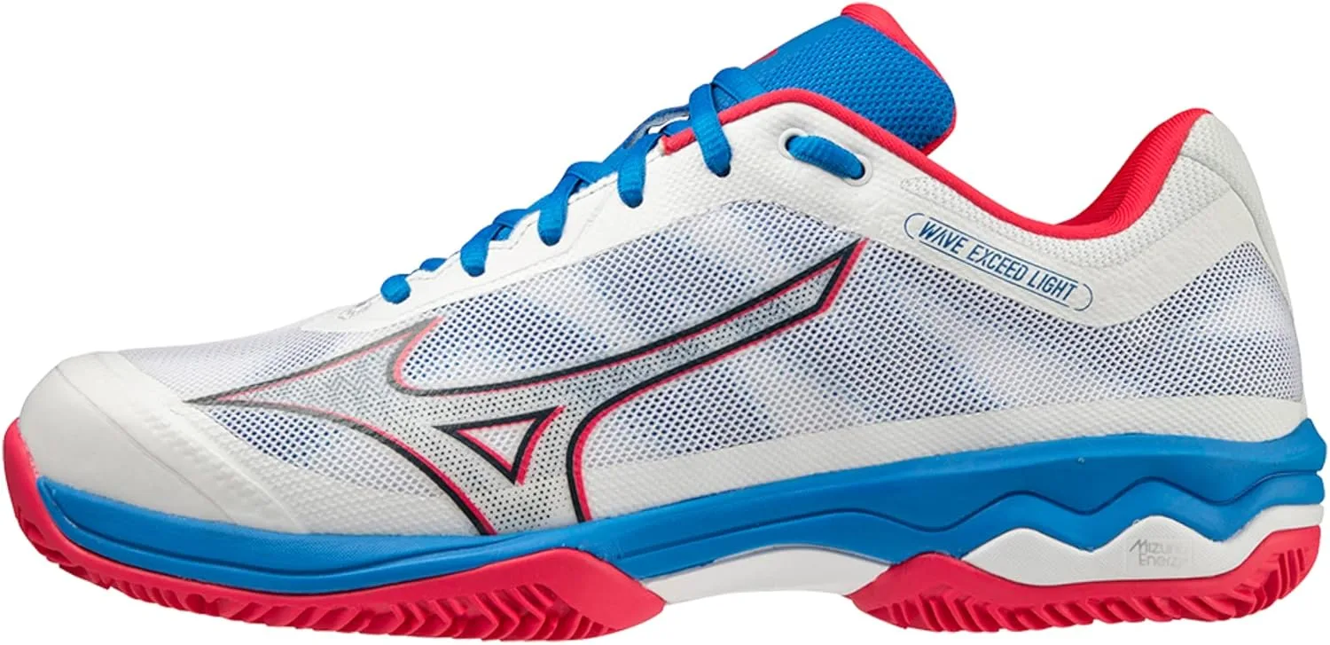 Мужские теннисные кроссовки Mizuno Wave Exceed Light CC, белый/синий