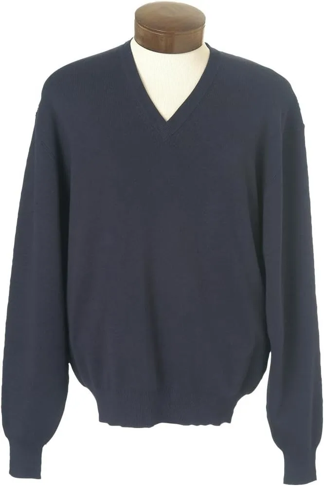 

Monterey Club мужской вязаный свитер с V-образным вырезом #1941