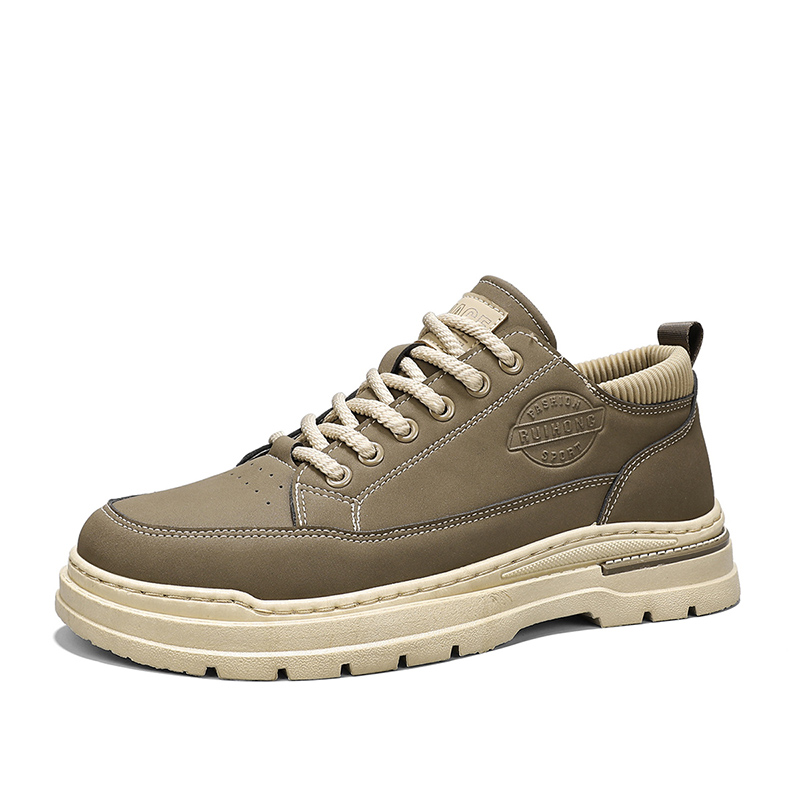 

Нескользящие низкие повседневные туфли для мужчин KUPE, Khaki