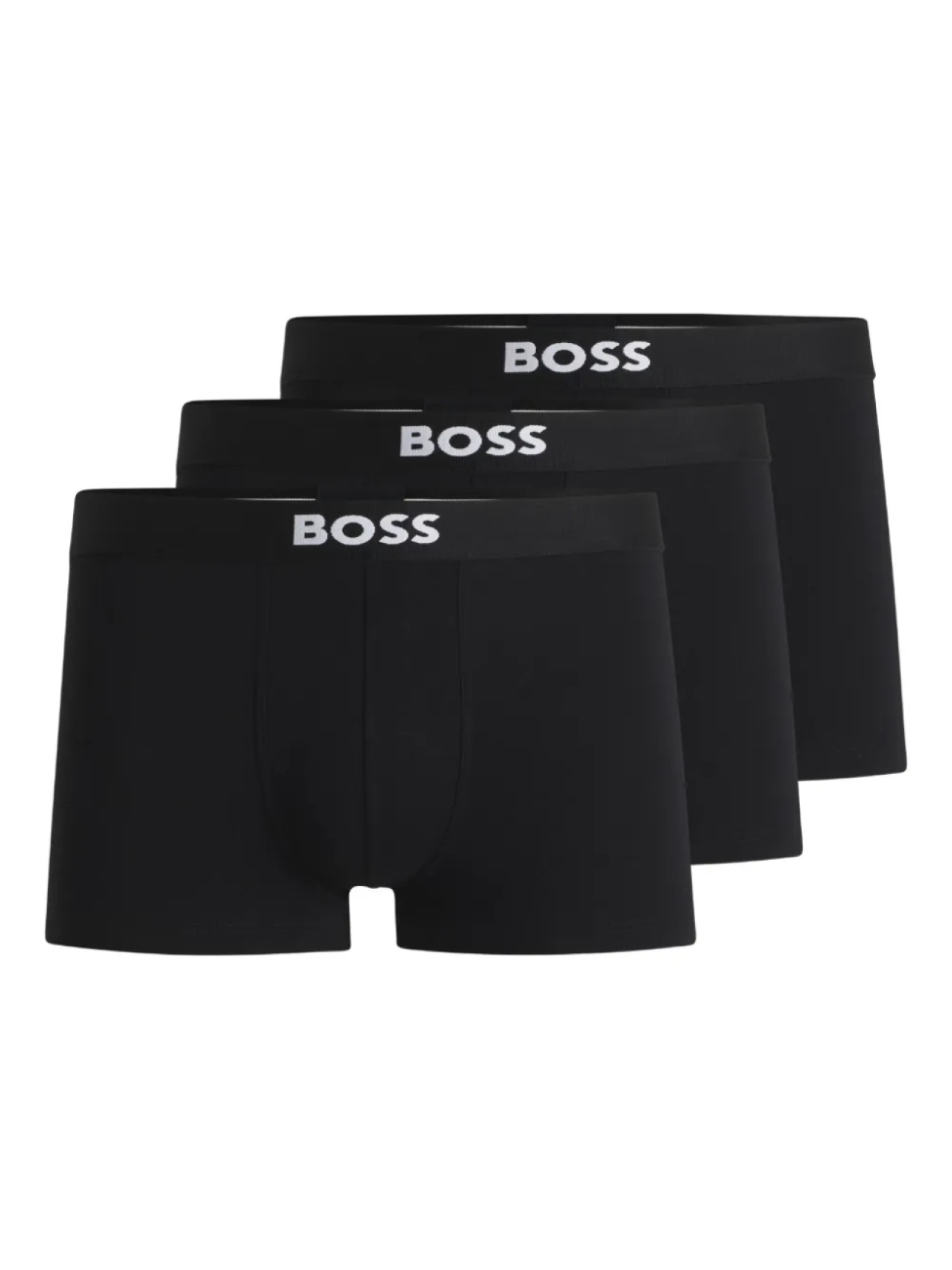 

BOSS комплект из трех боксеров с логотипом, черный