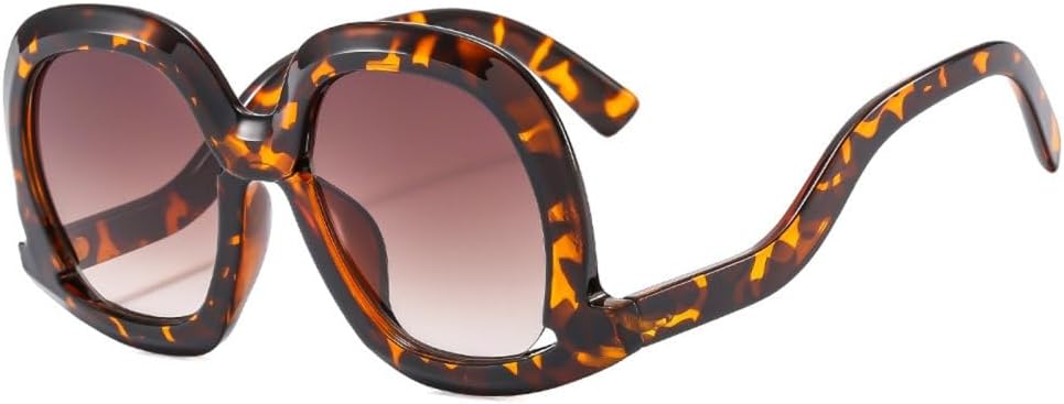 

Солнцезащитные очки овальной формы с крупной оправой для женщин, модные солнцезащитные очки для женщин, очки для активного отдыха, защита от ультрафиолета UV400 MTZJH, C6