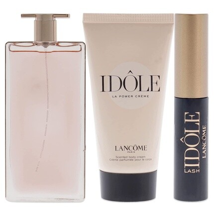 Парфюмерный набор для женщин Lancome Idole Eau de Parfum Spray 50ml, Body Cream 50ml and Mascara 2.5ml — фото 2
