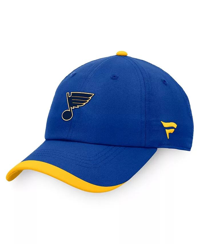 

Мужская синяя шапка St. Louis Blues Authentic Pro Rink Pinnacle Adjustable Hat Fanatics
