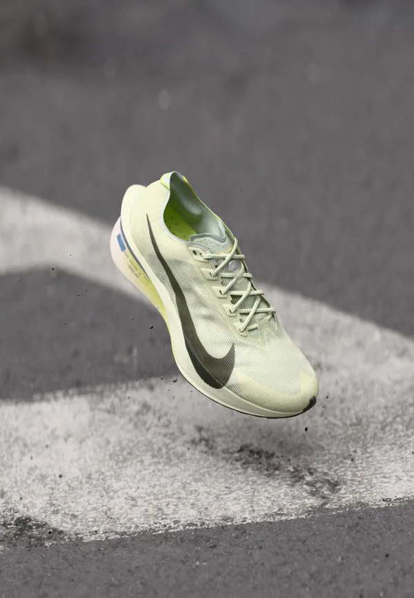 Кроссовки для бега по шоссе vaporfly 4 Nike Performance, Sea Glass/Sequoia/Ultralime/Phantom/Iron Purple/Citron Tint