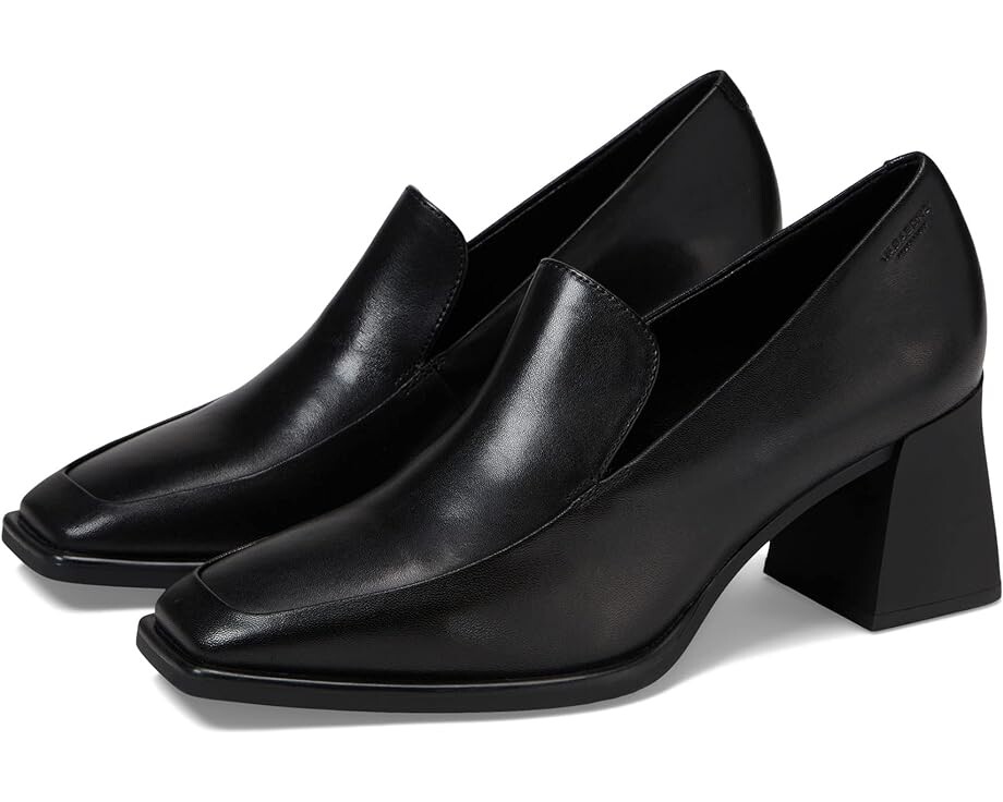 

Лоферы Vagabond Shoemakers Hedda Leather Heeled Loafer, черный