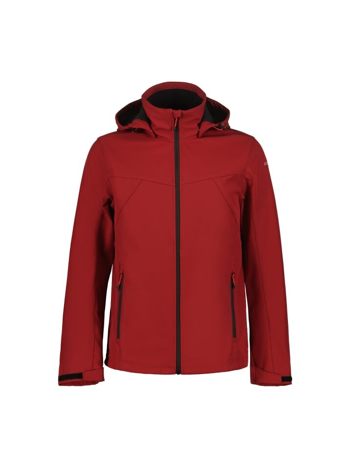

Куртка софтшелл Icepeak Brimfield mit Kapuze, красный