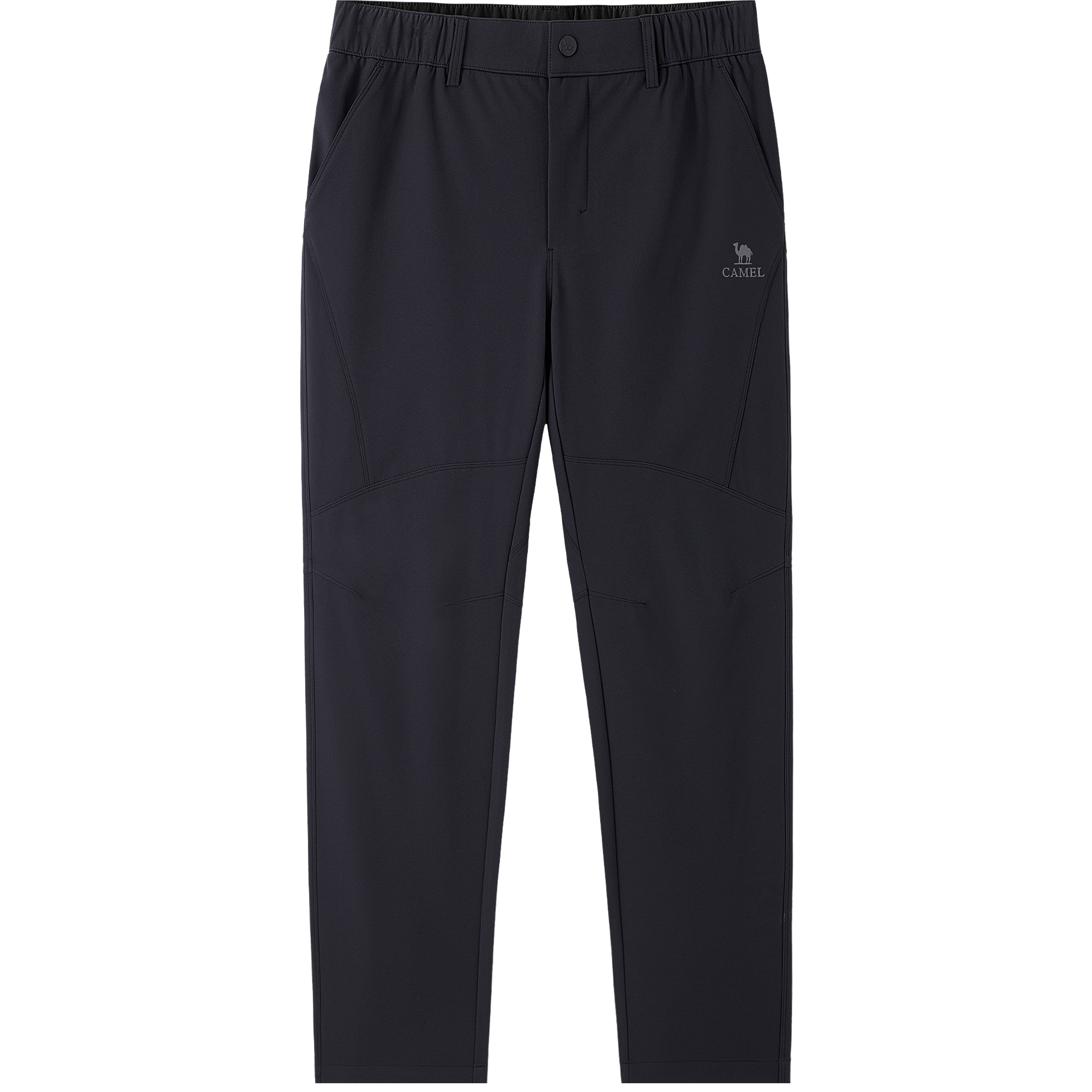 

Прямые повседневные брюки для мужчин Outdoor Straight Fit с водоотталкивающей пропиткой, эластичные и комфортные CAMEL, phantom черный