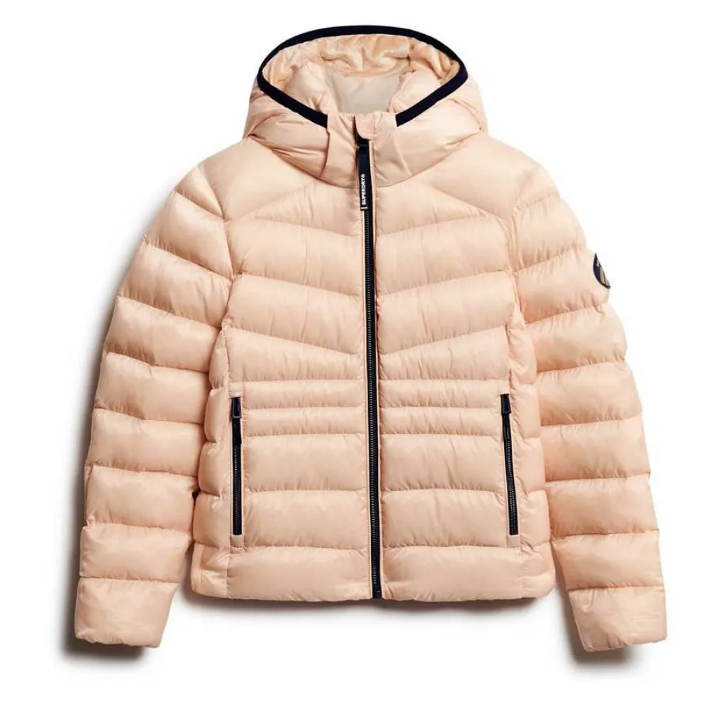 

Куртка Superdry Fuji Quilt Padded, бежевый