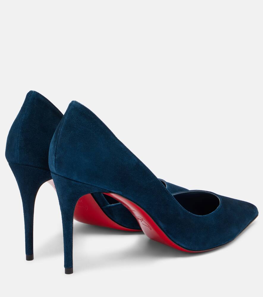 Туфли Iriza 85 suede d'Orsay Christian Louboutin, Last Night/Lin Last Night — фото 2