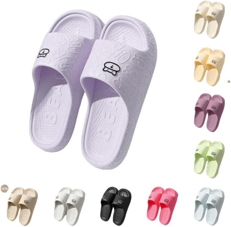 

Милые шлепанцы с медвежонком для женщин Albiva, фиолетовый