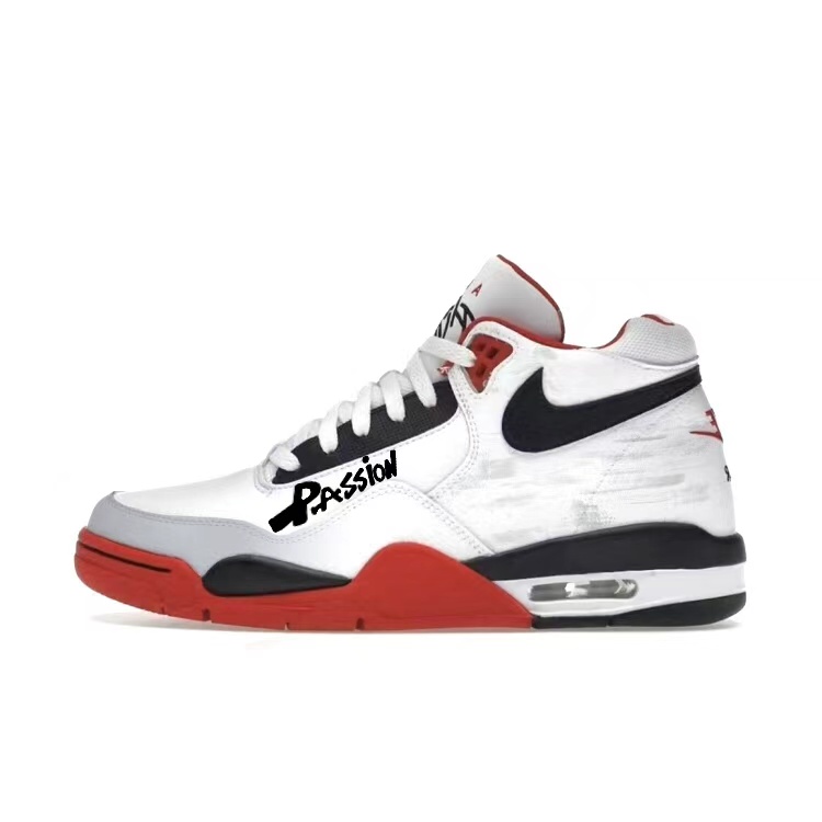 

Nike Кроссовки Flight Legacy Mist Gray Realm Mid top Vintage Basketball Unisex