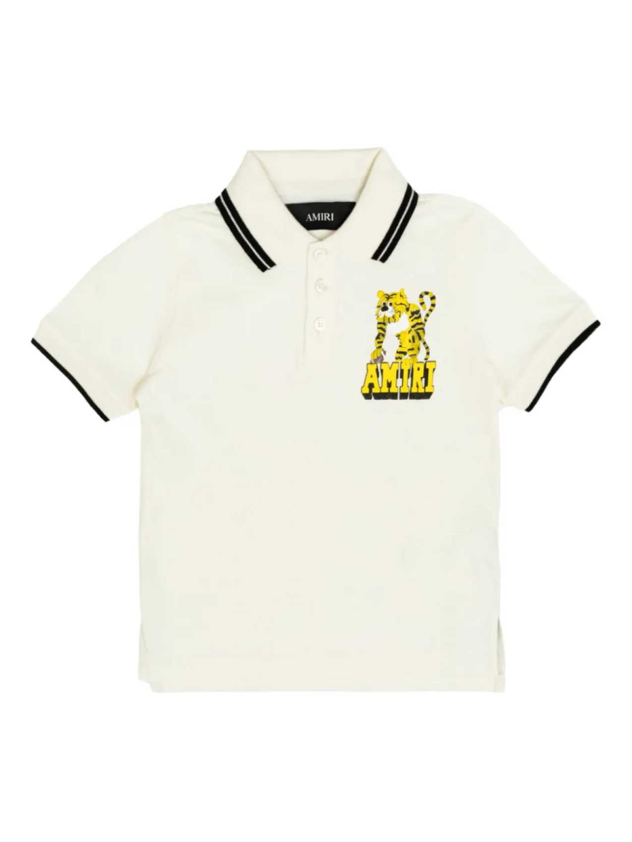 

Футболка-поло AMIRI KIDS из хлопка, нейтральный