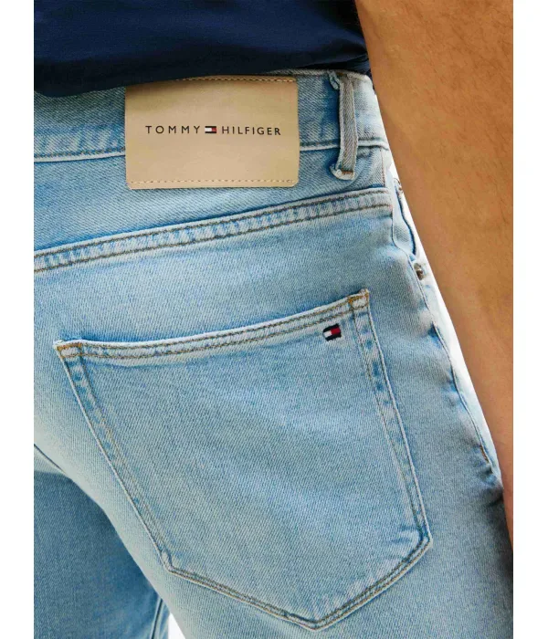 Джинсовые шорты Denton slim fit Tommy Hilfiger, небесно-голубой — фото 4