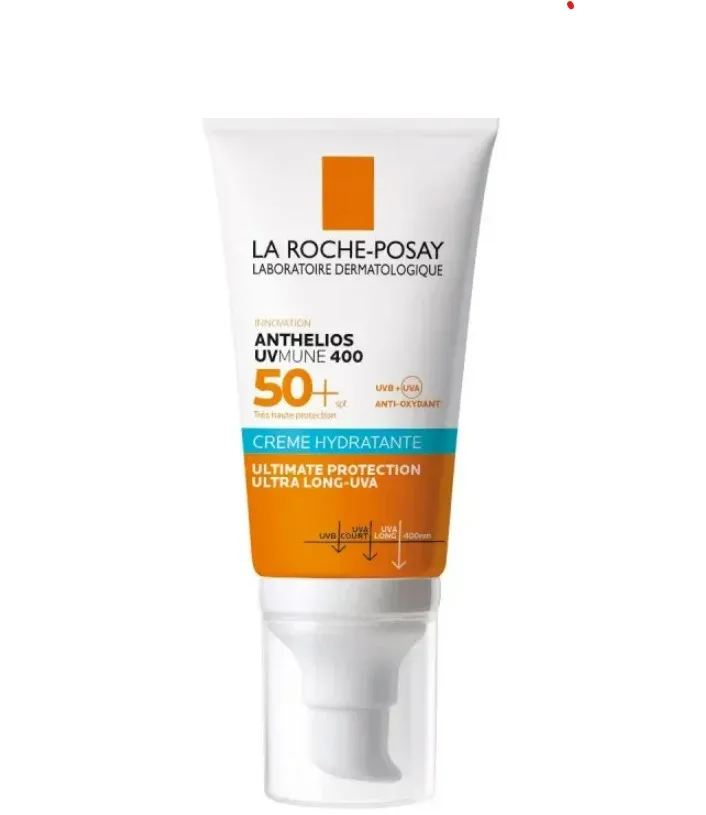 

La Roche Posay Anthelios Uvmune 400 SPF 50+, без отдушек, 50 мл, увлажняющий крем, обеспечивающий исключительную защиту от сверхдлинного воздействия UVA