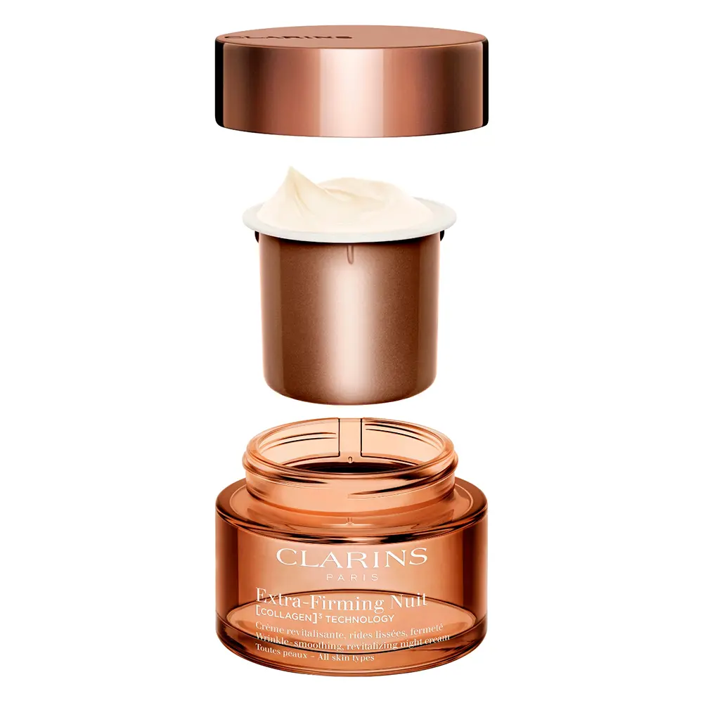 Крем для лица Clarins — Extra-Firming Nuit: Ночной с технологией [COLLAGEN]?, 50 мл — фото 2