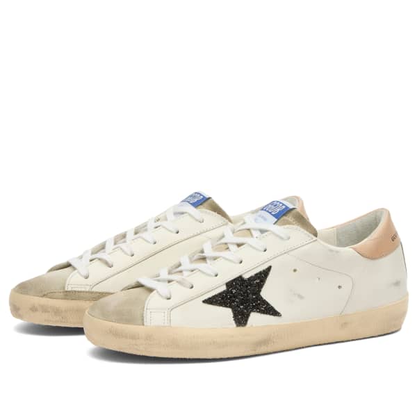 Суперзвездные кроссовки Golden Goose, белый/серо-коричневый/черный — фото 2