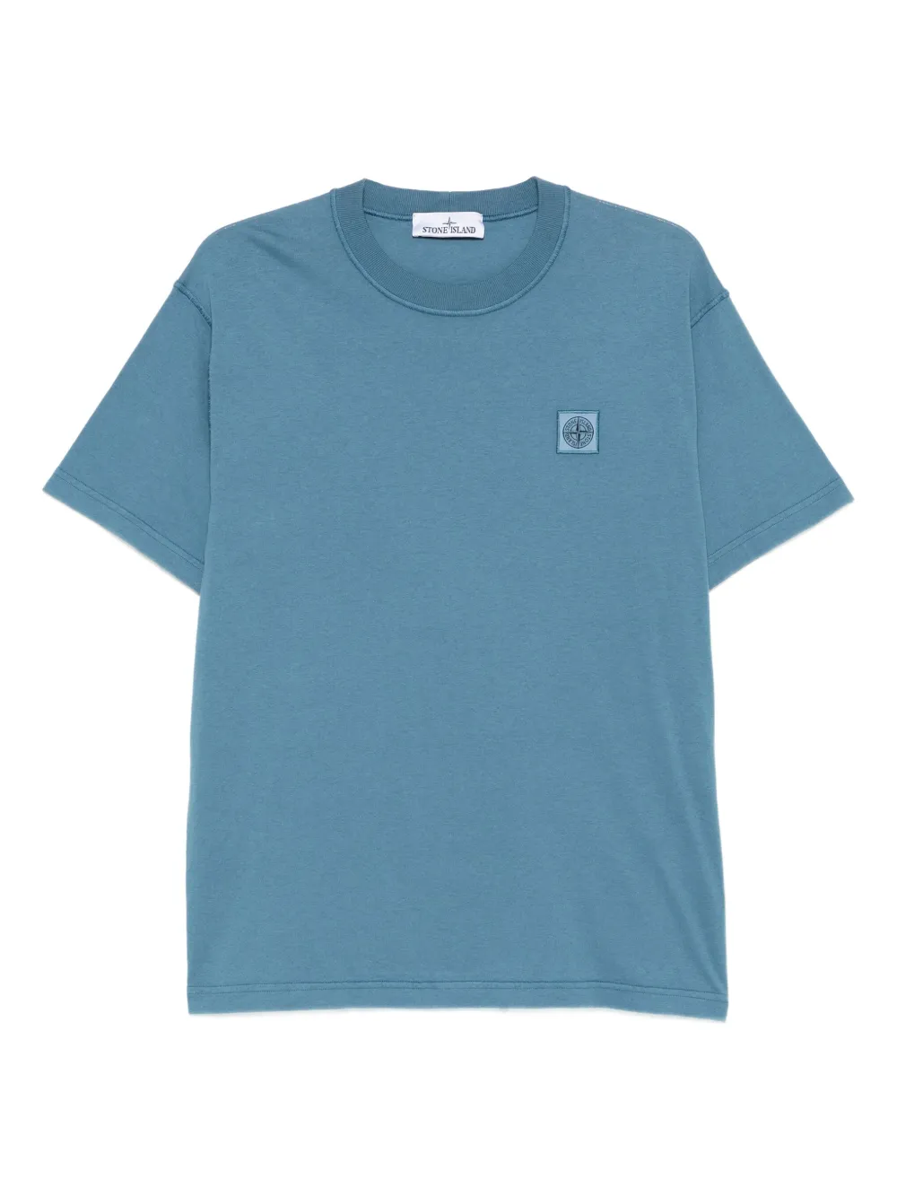 

Футболка с нашивкой Compass Stone Island, синий