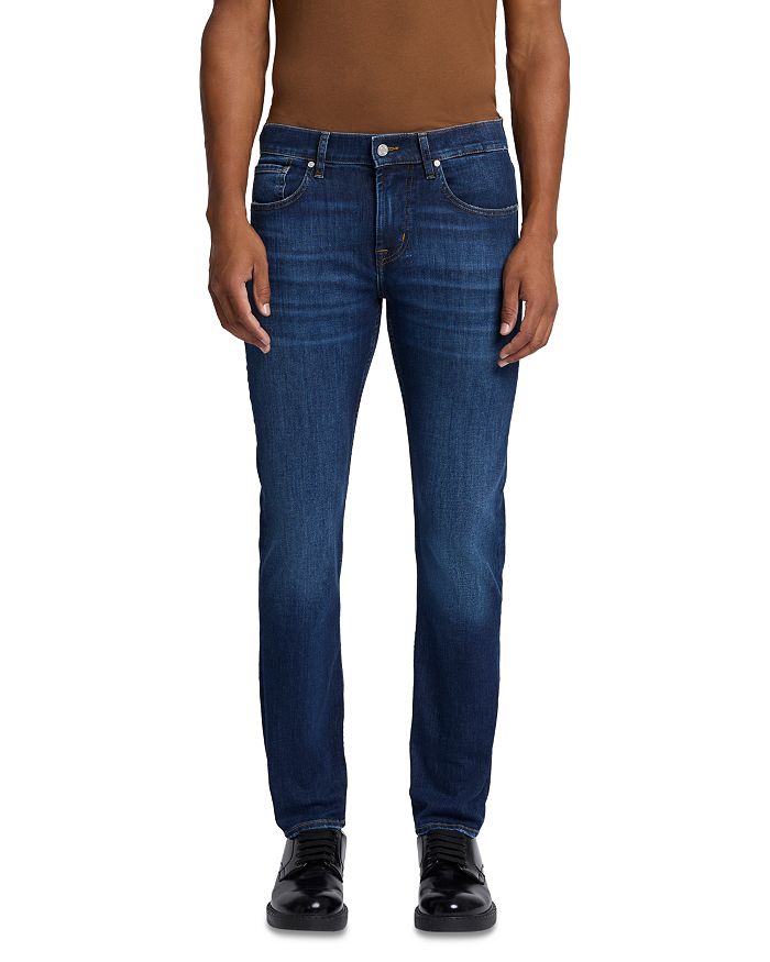 

Джинсы Luxe Performance Plus Slimmy Tapered Slim Fit 7 For All Mankind, синий