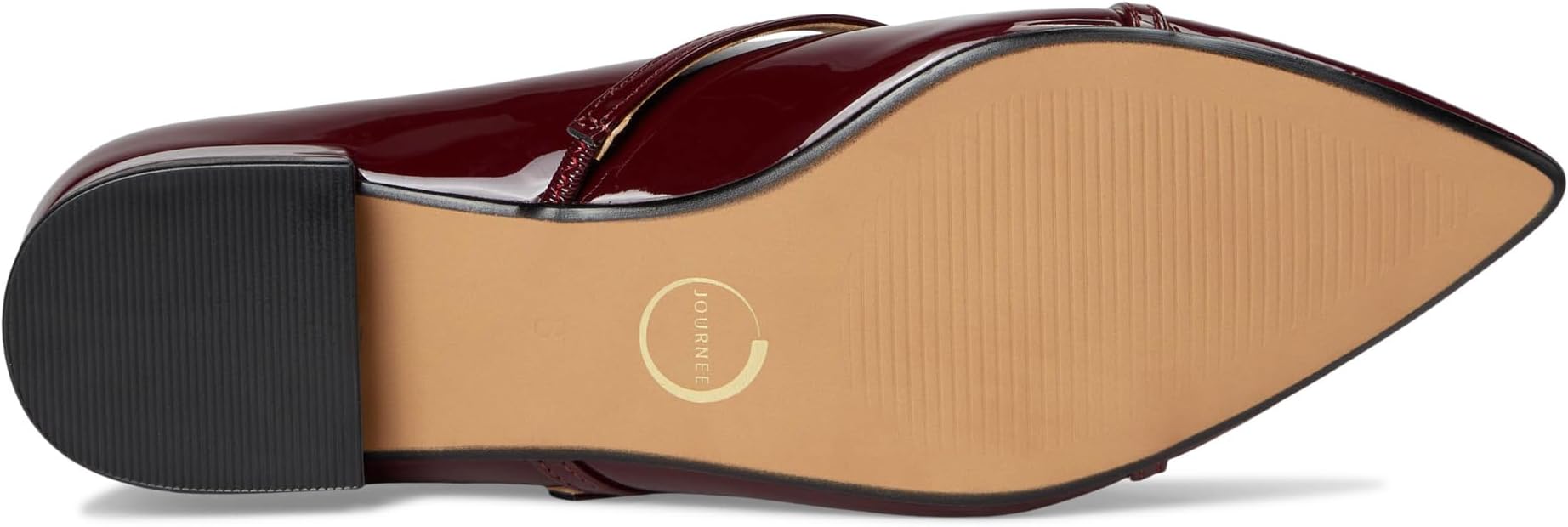 Балетки Journee Collection Women's Camby, Patent/Oxblood — фото 3