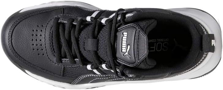 Кроссовки Puma Unisex-Child Rebound Future Next Gen, белый/черный/серый — фото 4
